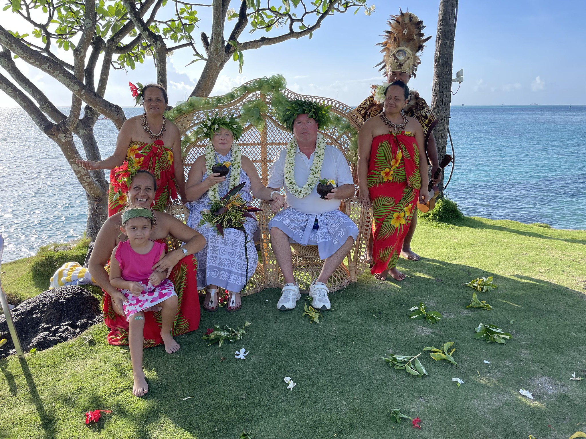 Tahiti Māori vow renewal
